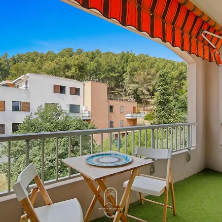T2 Coconing- Clim Pk Wifi- Costebelle-5min By Hc Apartman Hyères